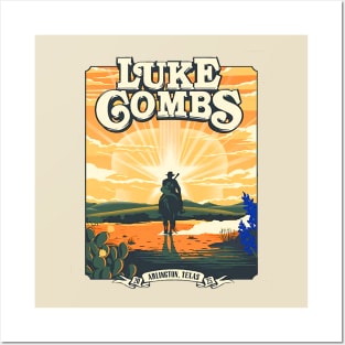 Vintage luke combs animal Posters and Art